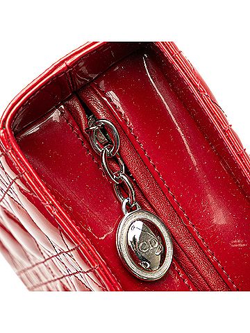 Dior Large Patent Cannage Lady Dior (view 2)