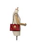 Gucci 100% Leather Red Small Guccissima Padlock Tote One size - photo 8