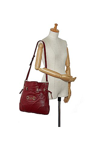 Gucci Horsebit 1955 Drawstring Crossbody Bag (view 2)