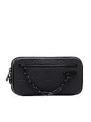 Louis Vuitton Leather Clutch