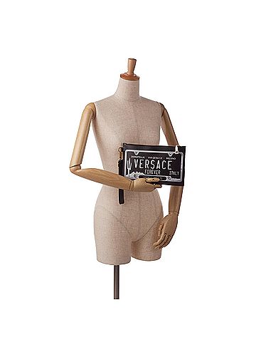 Versace License Plate Clutch (view 2)