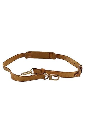 Louis Vuitton Shoulder Strap Beige Leather Bag Jewelry (view 2)