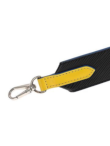 Louis Vuitton Shoulder Strap Black Leather Bag Jewelry (view 2)