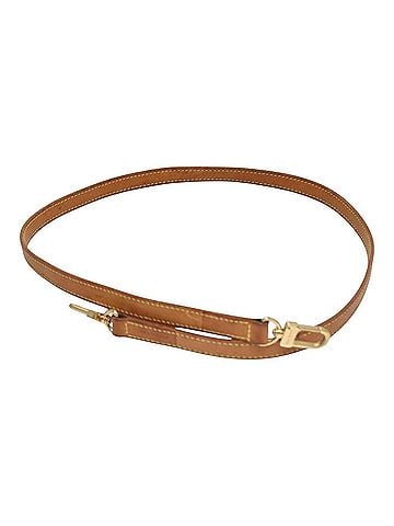 Louis Vuitton Shoulder Strap Beige Leather Bag Jewelry (view 1)