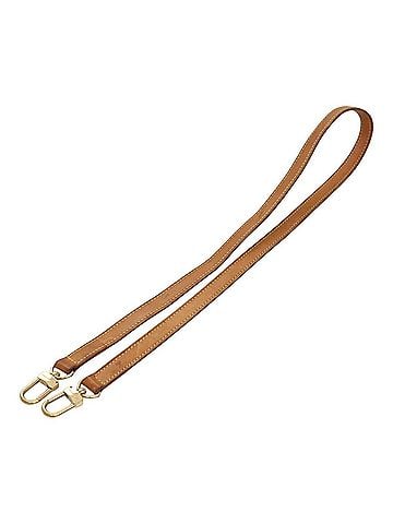 Louis Vuitton Shoulder Strap Beige Leather Bag Jewelry (view 2)