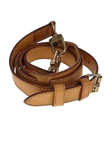 Louis Vuitton Shoulder Strap Beige Leather Bag Jewelry (view 1)