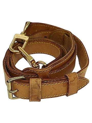 Louis Vuitton Shoulder Strap Beige Leather Bag Jewelry (view 1)