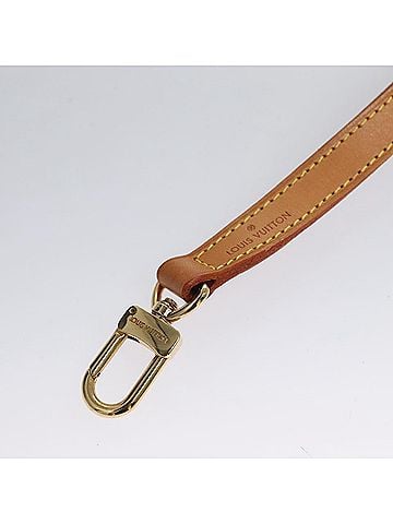 Louis Vuitton Brown Leather Bag Jewelry (view 2)