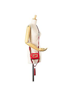 Fendi Mini FF PVC Satin Tassel Crossbody (view 2)