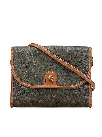 Dior Honeycomb Coated Canvas Crossbody (view 1)