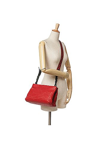 Bottega Veneta Intrecciato Double Zip Crossbody (view 2)