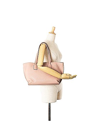 Loewe Leather Anagram T Shopper Tote (view 2)