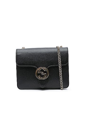 Gucci Small Dollar Calfskin Interlocking G Crossbody (view 1)