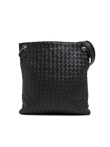 Bottega Veneta Leather Intrecciato Crossbody (view 1)