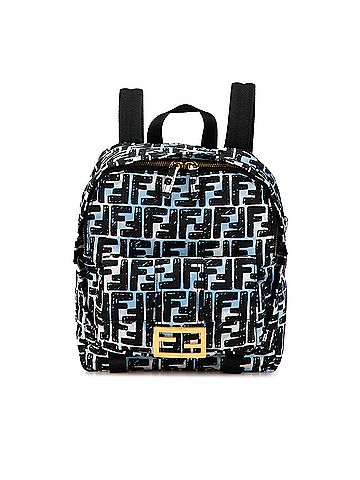Fendi Joshua Vides Small Nylon Baguette Backpack (view 1)
