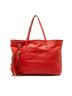 Gucci 100% Leather Red Bamboo Tassel Tote One size - photo 1