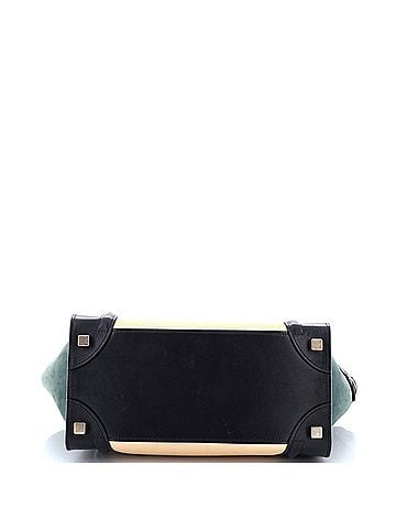 Céline Tricolor Luggage Bag Leather Micro (view 2)