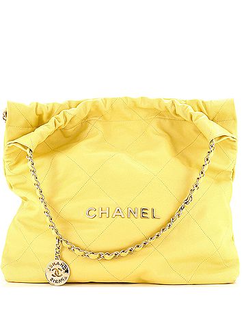 Chanel 22 Chain Hobo Quilted Caviar Medium (view 1)