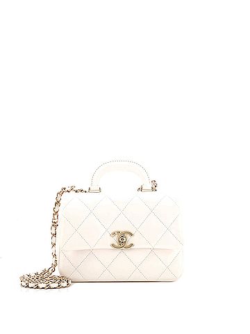 Chanel Coco Trip Flap Bag Quilted Shiny Lambskin Mini (view 1)