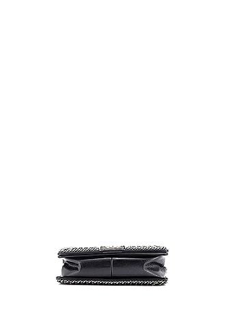 Chanel Chained Boy Flap Bag Quilted Glazed Calfskin Old Medium (view 2)