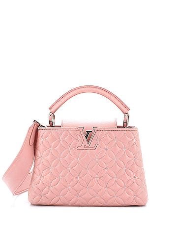 Louis Vuitton Capucines Bag Monogram Flower Quilted Lambskin BB (view 1)