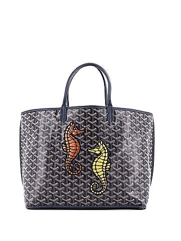 Goyard Anjou Reversible Tote Embroidered Coated Canvas PM (view 1)