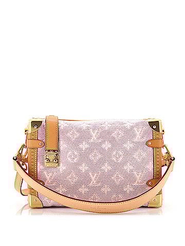 Louis Vuitton Side Trunk Handbag Monoglam Jacquard Canvas MM (view 1)