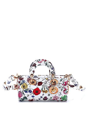 Christian Dior Lady D-Joy Bag Printed Leather Small (view 1)