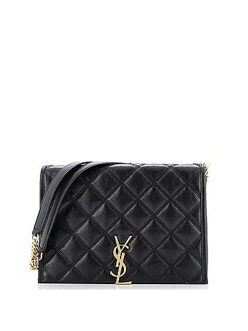 Saint Laurent Becky Shoulder Bag Quilted Leather Mini (view 1)