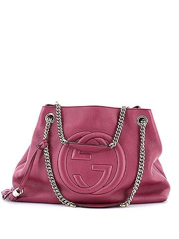 Gucci Soho Chain Strap Shoulder Bag Leather Medium (view 1)