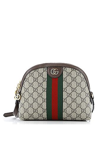 Gucci Ophidia Dome Shoulder Bag GG Coated Canvas Small (view 1)