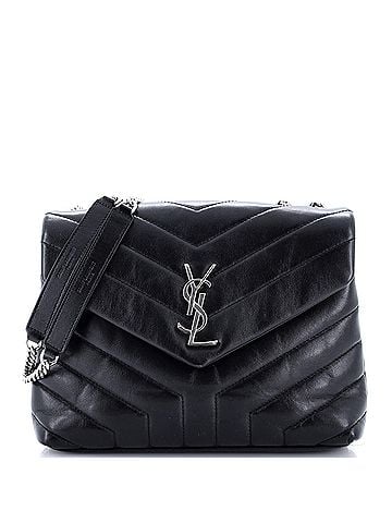Saint Laurent Loulou Shoulder Bag Matelasse Chevron Leather Small (view 1)