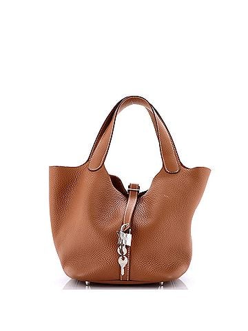 Hermès Picotin Lock Bag Clemence MM (view 1)