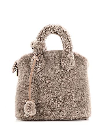 Louis Vuitton Lockit Handbag Shearling (view 1)
