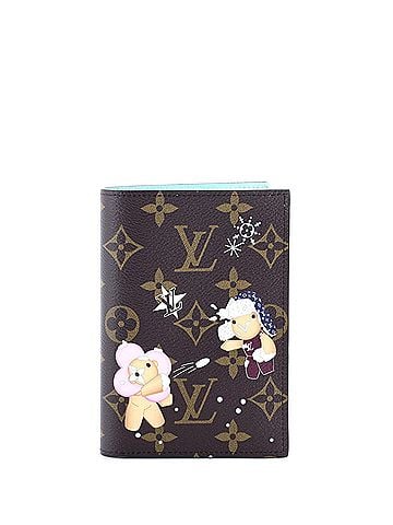 Louis Vuitton Passport Cover Limited Edition Vivienne Xmas Monogram Canvas (view 1)