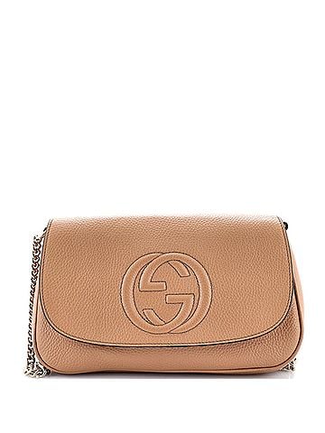 Gucci Soho Chain Crossbody Bag Leather Medium (view 1)