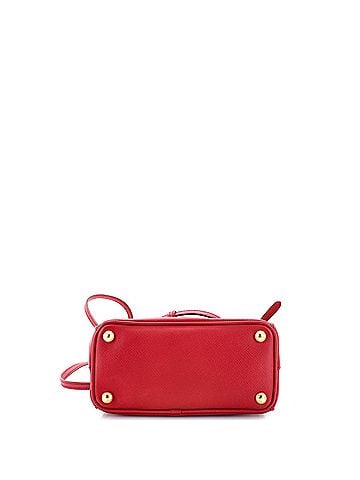Prada Galleria Double Zip Tote Saffiano Leather Mini (view 2)
