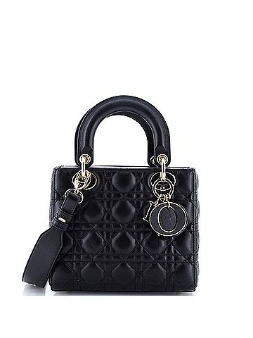 Christian Dior My ABCDior Lady Dior Bag Cannage Quilt Lambskin (view 1)