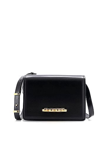 Alexander McQueen Four Ring Flap Shoulder Bag Leather Small (view 1)