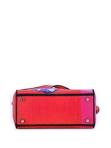 Christian Dior Lady D-Lite Bag Embroidered Canvas Medium (view 2)