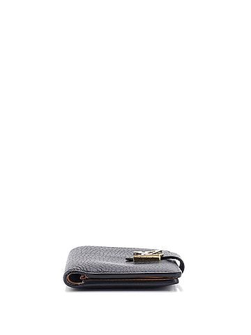 Louis Vuitton LV Vertical Wallet Taurillion Leather Compact (view 2)