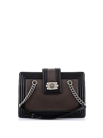 Chanel Boy Tote Glazed Calfskin Small (view 1)