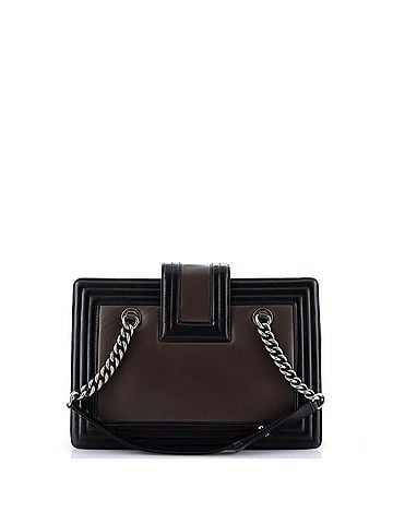 Chanel Boy Tote Glazed Calfskin Small (view 2)