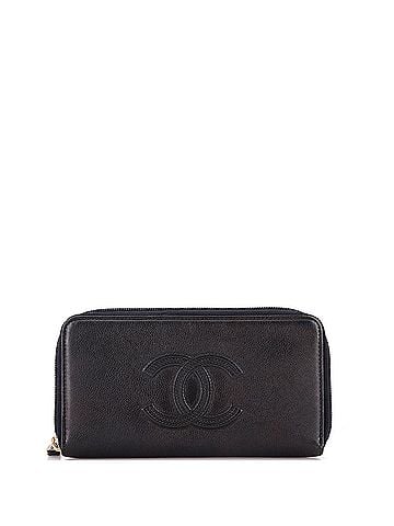 Chanel Timeless CC Zipped Wallet Caviar Long (view 1)