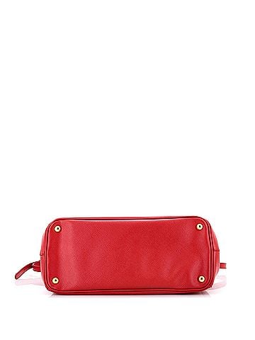 Prada Double Zip Lux Tote Saffiano Leather Medium (view 2)