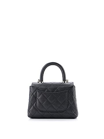 Chanel Coco Top Handle Bag Quilted Caviar Extra Mini (view 2)