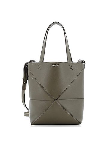 Loewe Puzzle Fold Tote Leather Mini (view 1)