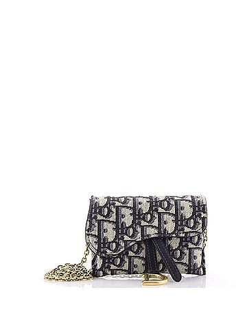 Christian Dior Saddle Nano Pouch Oblique Canvas (view 1)