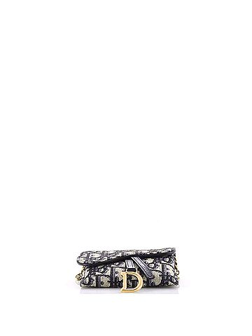 Christian Dior Saddle Nano Pouch Oblique Canvas (view 2)