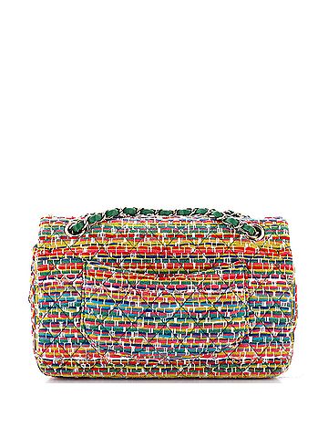 Chanel Classic Single Flap Bag Quilted Tweed Medium (view 2)